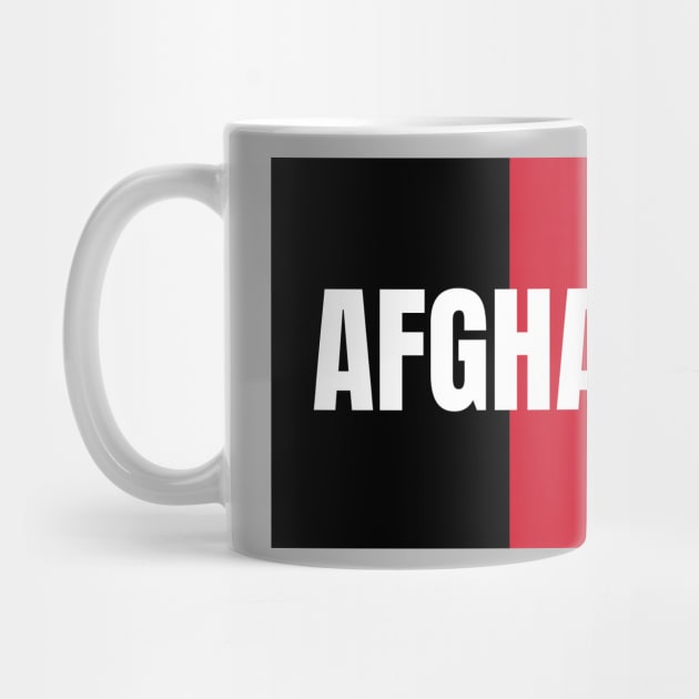 Afghanistan Flag Colors by aybe7elf